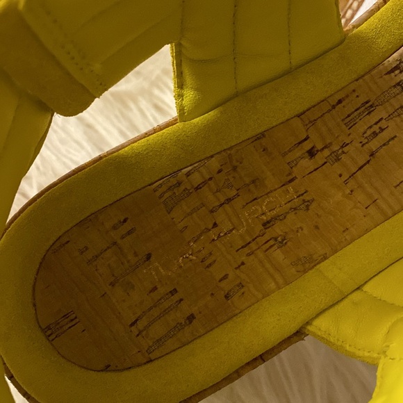 TORY BURCH puffy sport Sensory suede platform Yuzu wedges - Picture 13 of 15